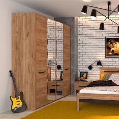 АФИНА А11а Шкаф для одежды (крафт) в Сургуте - surgut.mebel24.online | фото 2
