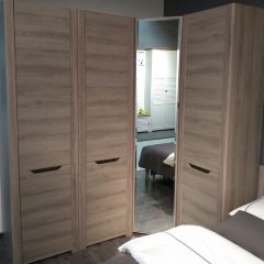 АФИНА А4 Шкаф для одежды и белья (таормина) в Сургуте - surgut.mebel24.online | фото 3