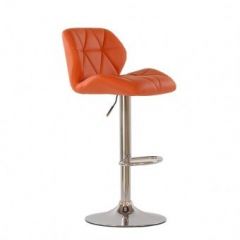 Барный стул Barneo N-85 Diamond оранжевый в Сургуте - surgut.mebel24.online | фото