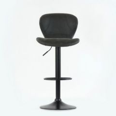 Барный стул Barneo N-86 Time / Black / VPU Dark Gray Vintage серый винтаж 970-11 в Сургуте - surgut.mebel24.online | фото 3