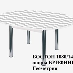 БОСТОН Стол круглый раздвижной 1080/1420 опоры Брифинг в Сургуте - surgut.mebel24.online | фото