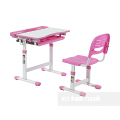 Комплект парта + стул трансформеры Cantare Pink в Сургуте - surgut.mebel24.online | фото 2