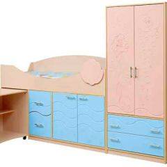 Набор мебели для детской Юниор -12.2 (700*1860) МДФ матовый в Сургуте - surgut.mebel24.online | фото