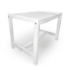 Детский растущий комплект стол и два стула  Я САМ "Лофт" (Белый, Белый) в Сургуте - surgut.mebel24.online | фото