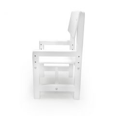 Детский растущий комплект стол и два стула  Я САМ "Лофт" (Белый, Белый) в Сургуте - surgut.mebel24.online | фото 5