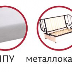 Диван Аккордеон 1200 (с подлокотниками) в Сургуте - surgut.mebel24.online | фото 3