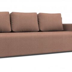 Диван Алиса 4 Shaggy DESERT - Teos Dark Brown в Сургуте - surgut.mebel24.online | фото