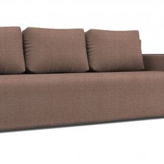 Диван Алиса 4 Shaggy MOCCA - Teos Black в Сургуте - surgut.mebel24.online | фото