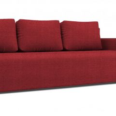 Диван Алиса 4 Shaggy RED - Teos Dark Brown в Сургуте - surgut.mebel24.online | фото