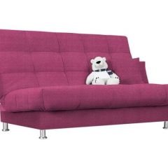 Диван Идальго Shaggy Magenta с подушками в Сургуте - surgut.mebel24.online | фото