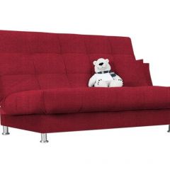 Диван Идальго Shaggy Red с подушками в Сургуте - surgut.mebel24.online | фото