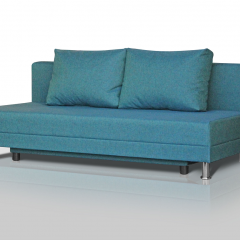 Диван-кровать Комфорт ЛАЙТ без подлокотников (2 подушки) BALTIC AZURE в Сургуте - surgut.mebel24.online | фото 2