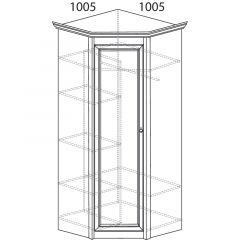 Гостиная Флоренция 4 Дуб оксфорд в Сургуте - surgut.mebel24.online | фото 6