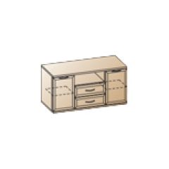 Гостиная Карина Композиция 13 (Гикори Джексон светлый) в Сургуте - surgut.mebel24.online | фото 5
