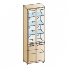 Гостиная Мелисса Композиция 3 (Ясень Асахи) в Сургуте - surgut.mebel24.online | фото 2