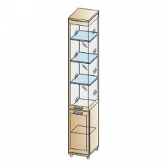 Гостиная Мелисса Композиция 5 (Ясень Асахи) в Сургуте - surgut.mebel24.online | фото 3