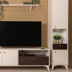 Гостиная Миндаль (модульная) в Сургуте - surgut.mebel24.online | фото 3