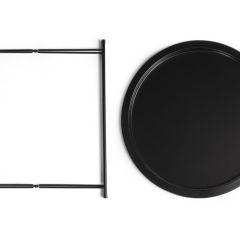 Журнальный стол Tray 47х51 black в Сургуте - surgut.mebel24.online | фото 3