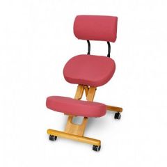 Коленный стул со спинкой Smartstool KW02В + Чехлы в Сургуте - surgut.mebel24.online | фото 5