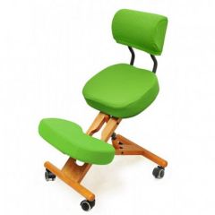 Коленный стул со спинкой Smartstool KW02В + Чехлы в Сургуте - surgut.mebel24.online | фото 6