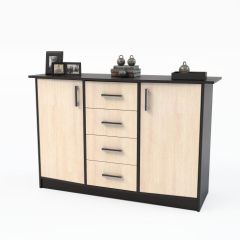 Комод К-2.1 (Венге/Дуб молочный) в Сургуте - surgut.mebel24.online | фото