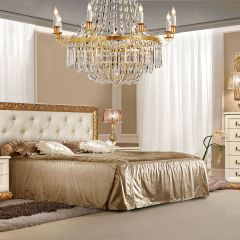 Комод узкий Тиффани штрих-лак/золото (ТФКМ-2) в Сургуте - surgut.mebel24.online | фото 2