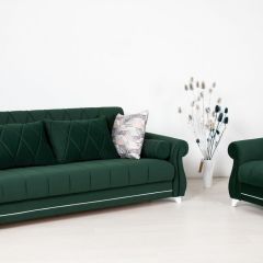 Комплект Роуз ТД 411 диван-кровать + кресло + комплект подушек в Сургуте - surgut.mebel24.online | фото 1