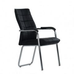 Кресло Barneo K-14 для посетителей и переговорных (черный) в Сургуте - surgut.mebel24.online | фото