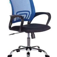 Кресло Бюрократ CH-695N/SL/BL/TW-11 синий TW-05 черный TW-11 в Сургуте - surgut.mebel24.online | фото