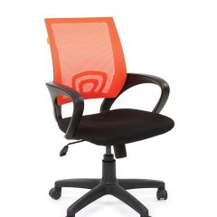 Кресло для оператора CHAIRMAN 696 black (ткань TW-11/сетка TW-66) в Сургуте - surgut.mebel24.online | фото 1