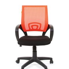 Кресло для оператора CHAIRMAN 696 black (ткань TW-11/сетка TW-66) в Сургуте - surgut.mebel24.online | фото 2