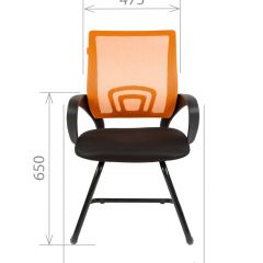 Кресло для оператора CHAIRMAN 696 V (ткань TW-11/сетка TW-66) в Сургуте - surgut.mebel24.online | фото 5