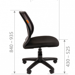 Кресло для оператора CHAIRMAN 699 Б/Л (ткань стандарт/сетка TW-01) в Сургуте - surgut.mebel24.online | фото 7