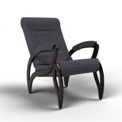 Кресло для отдыха Зельден 20-Т-ГР (тканьвенге) ГРАФИТ в Сургуте - surgut.mebel24.online | фото
