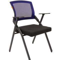 Кресло для посетителей CHAIRMAN NEXX (ткань стандарт черный/сетка DW-61) в Сургуте - surgut.mebel24.online | фото