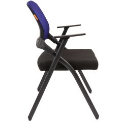 Кресло для посетителей CHAIRMAN NEXX (ткань стандарт черный/сетка DW-61) в Сургуте - surgut.mebel24.online | фото 3