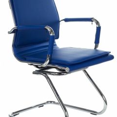 Кресло для посетителя Бюрократ CH-993-Low-V/blue синий в Сургуте - surgut.mebel24.online | фото