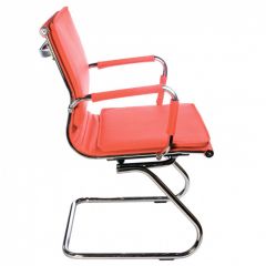 Кресло для посетителя Бюрократ CH-993-Low-V/Red красный в Сургуте - surgut.mebel24.online | фото 2