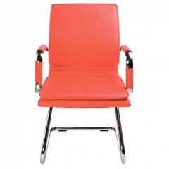 Кресло для посетителя Бюрократ CH-993-Low-V/Red красный в Сургуте - surgut.mebel24.online | фото 4