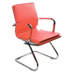 Кресло для посетителя Бюрократ CH-993-Low-V/Red красный в Сургуте - surgut.mebel24.online | фото 1