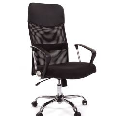 Кресло для руководителя CHAIRMAN 610 N (15-21 черный/сетка черный) в Сургуте - surgut.mebel24.online | фото