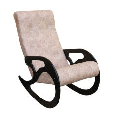 Кресло-качалка №2 (велюр Флора 003/венге) в Сургуте - surgut.mebel24.online | фото