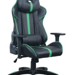 Кресло компьютерное BRABIX "GT Carbon GM-120" (черное/зеленое) 531929 в Сургуте - surgut.mebel24.online | фото