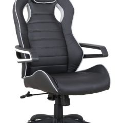 Кресло компьютерное BRABIX "Techno Pro GM-003" (черное/серое, вставки серые) 531814 в Сургуте - surgut.mebel24.online | фото