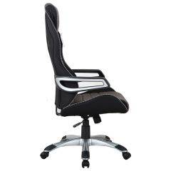 Кресло компьютерное BRABIX Techno GM-002 (ткань) черное/серое, вставки белые (531815) в Сургуте - surgut.mebel24.online | фото 4