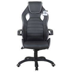 Кресло компьютерное BRABIX Techno Pro GM-003 (экокожа черное/серое, вставки серые) 531814 в Сургуте - surgut.mebel24.online | фото 5