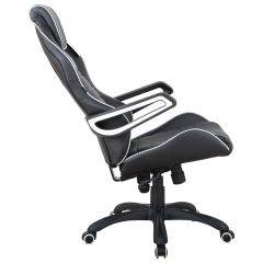Кресло компьютерное BRABIX Techno Pro GM-003 (экокожа черное/серое, вставки серые) 531814 в Сургуте - surgut.mebel24.online | фото 6