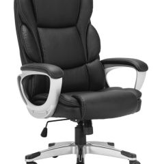 Кресло офисное BRABIX PREMIUM "Rest EX-555" (пружинный блок, экокожа, черное) 531938 в Сургуте - surgut.mebel24.online | фото
