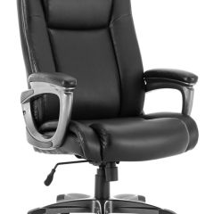 Кресло офисное BRABIX PREMIUM "Solid HD-005" (рециклированная кожа, черное) 531941 в Сургуте - surgut.mebel24.online | фото