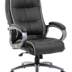 Кресло офисное BRABIX PREMIUM "Strong HD-009" (экокожа черная, ткань серая) 531945 в Сургуте - surgut.mebel24.online | фото